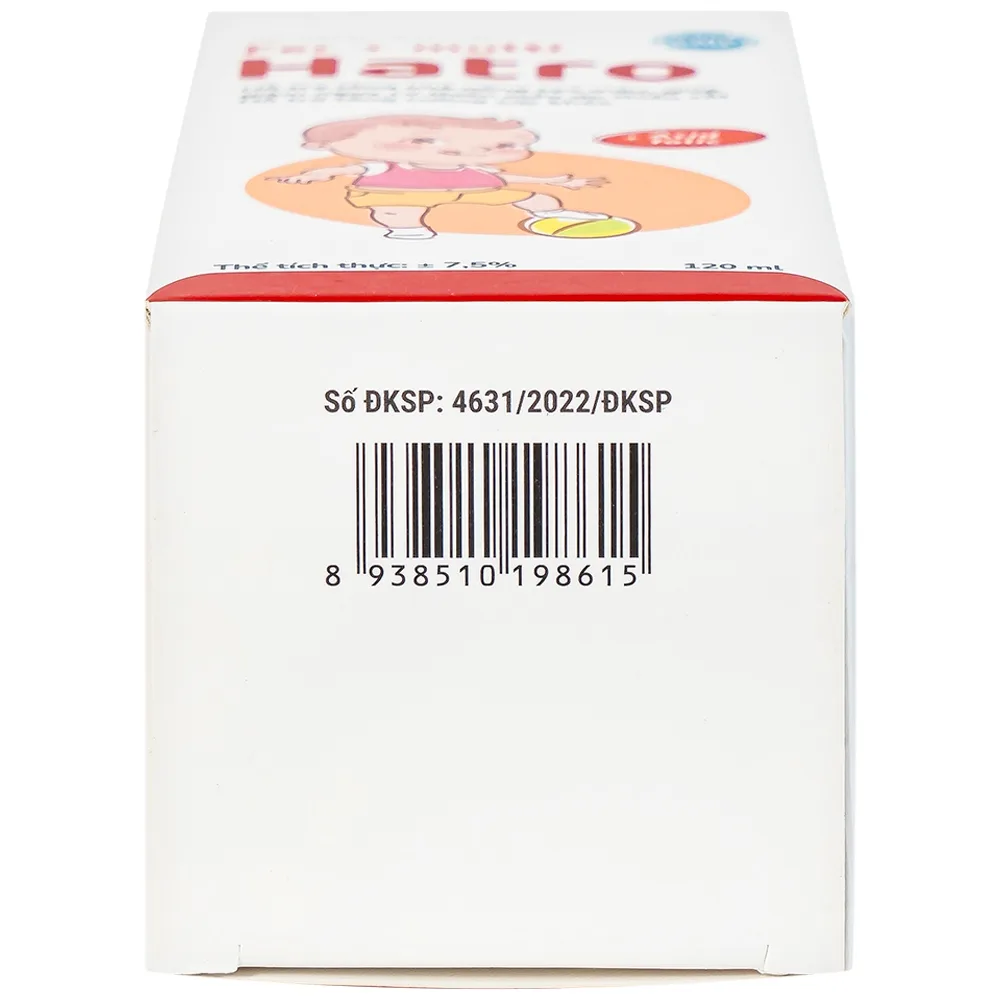 Hình ảnh Siro Fer + Multi Hatro bổ sung sắt và Vitamin nhóm B cho cơ thể (120ml)