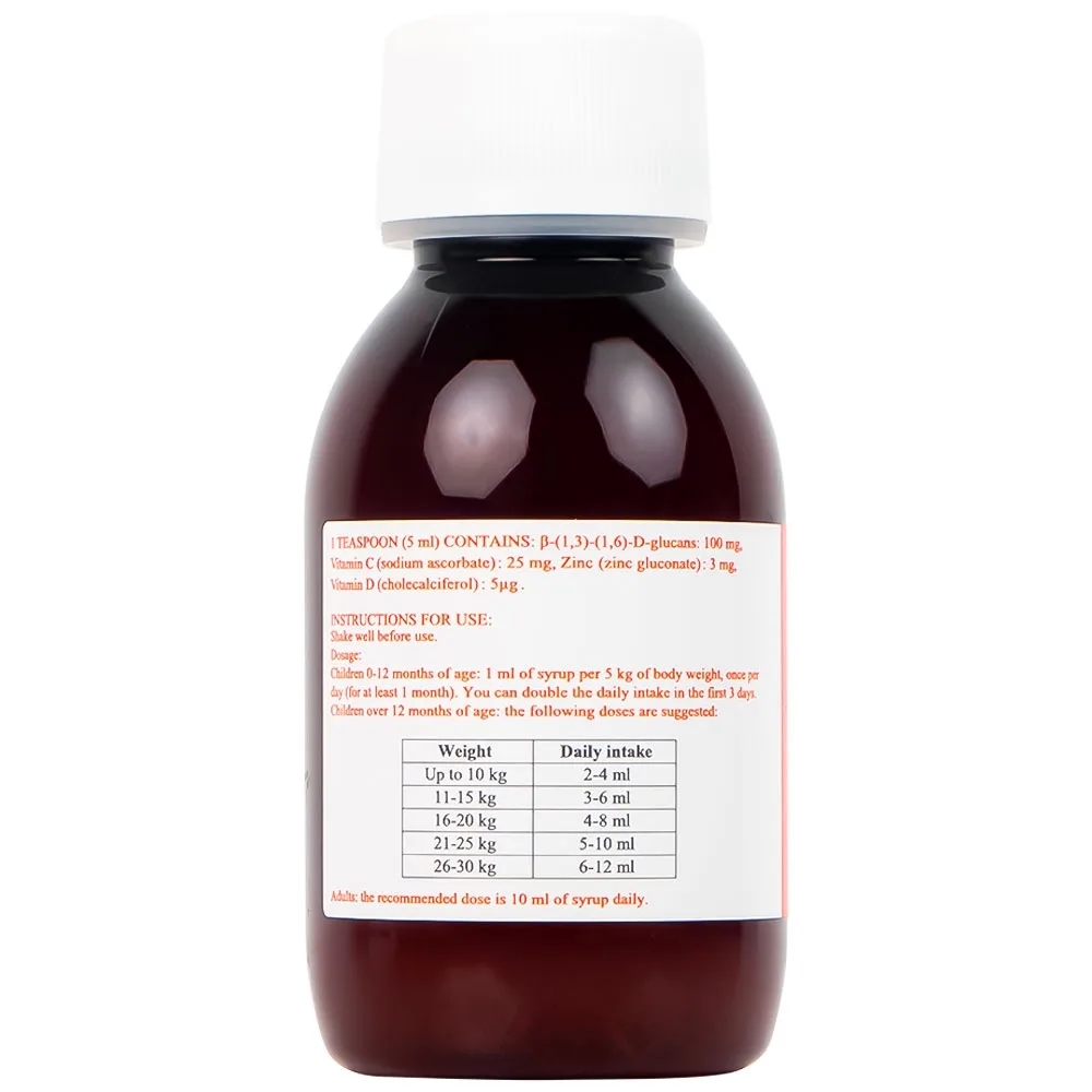 Hình ảnh Siro Gadopax Forte hỗ trợ tăng sức đề kháng của cơ thể (100ml)
