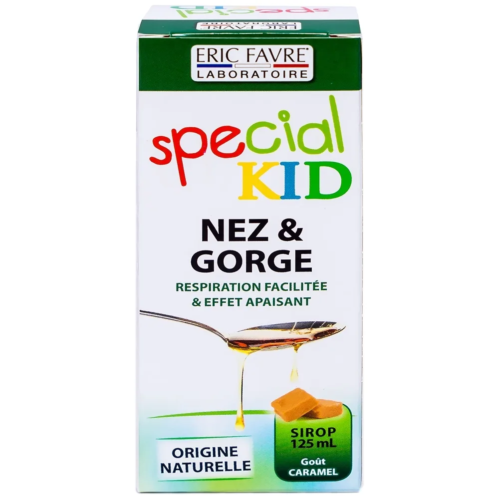 Hình ảnh Siro Special Kid Nez & Gorge hỗ trợ giảm viêm họng, viêm phế quản (125ml)