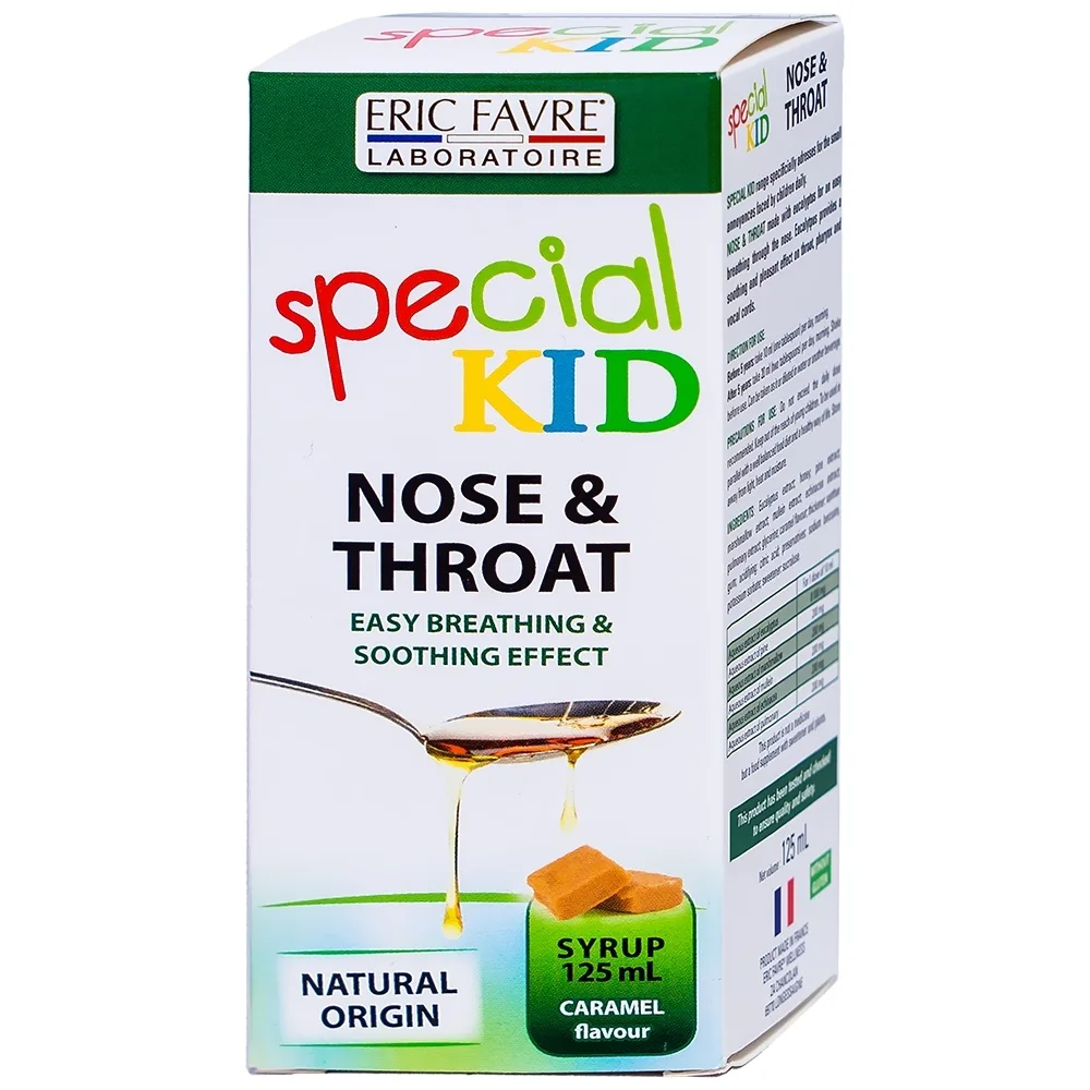 Hình ảnh Siro Special Kid Nez & Gorge hỗ trợ giảm viêm họng, viêm phế quản (125ml)