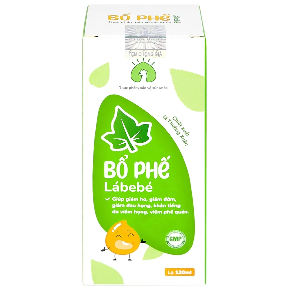 Hình ảnh Siro Bổ Phế Lábebé 120ml hỗ trợ bổ phế, giảm ho, giảm đờm, giảm đau họng