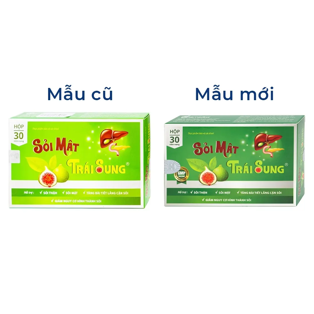 Hình ảnh Viên uống Sỏi Mật Trái Sung usmedical hỗ trợ lợi tiểu, tăng bài tiết lắng cặn sỏi (3 vỉ x 10 viên)