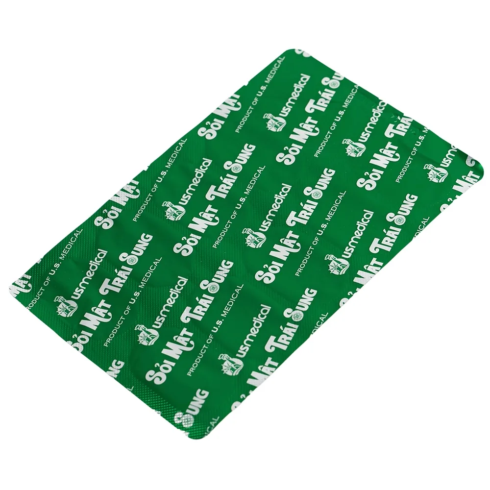 Hình ảnh Viên uống Sỏi Mật Trái Sung usmedical hỗ trợ lợi tiểu, tăng bài tiết lắng cặn sỏi (3 vỉ x 10 viên)