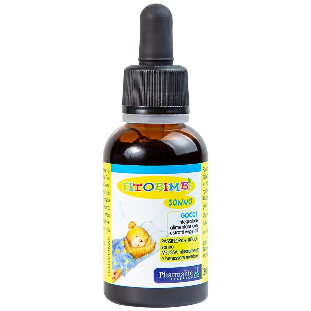 Hình ảnh Dung dịch Fitobimbi Sonno Pharmalife hỗ trợ cải thiện giấc ngủ (30ml)