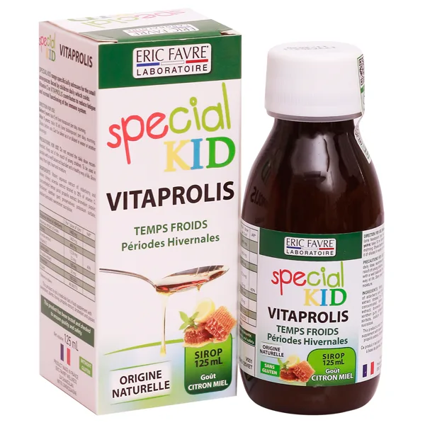 Hình ảnh Siro Special Kid Vitaprolis Eric Favre hỗ trợ miễn dịch, tăng sức đề kháng (125ml)
