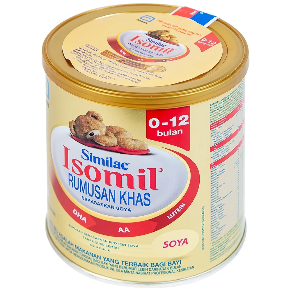 Hình ảnh Sữa bột Similac Isomil Abbott bổ sung dinh dưỡng cho trẻ 0 - 12 tháng (400g)