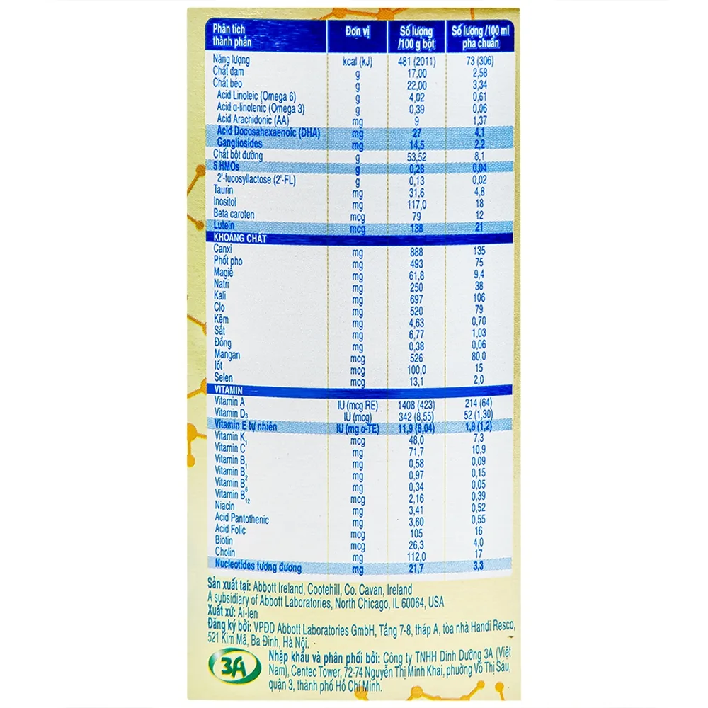 Hình ảnh Sữa bột Similac 3 Abbott bổ sung dinh dưỡng cho trẻ 1 - 2 tuổi (400g)