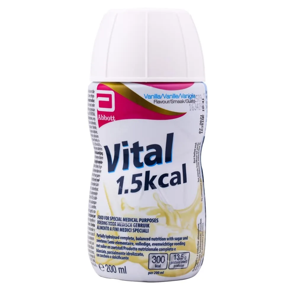 Hình ảnh Sữa Vital 1.5kcal Abbott bổ sung đạm và năng lượng (30 chai x 200ml)