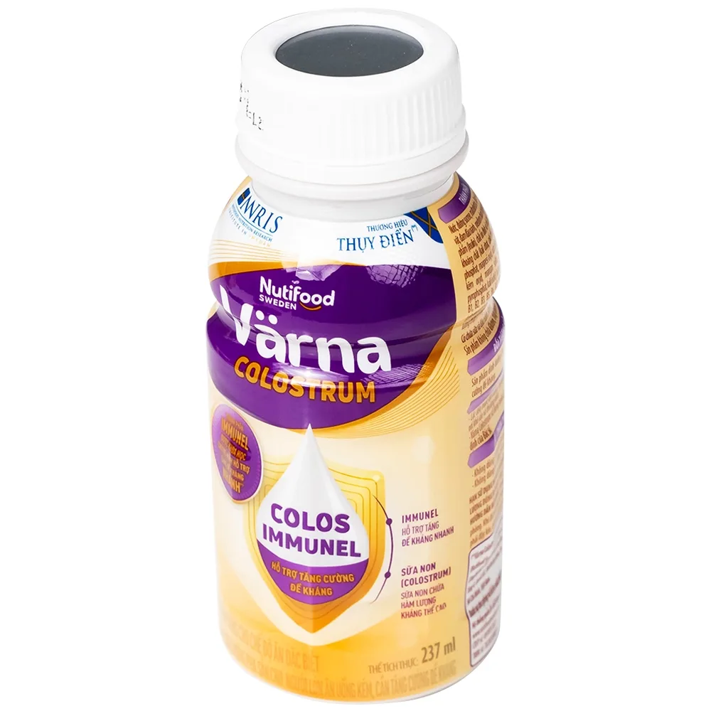 Hình ảnh Sữa Nutifood Varna Colostrum 237ml hỗ trợ tăng cường sức đề kháng (24 chai)