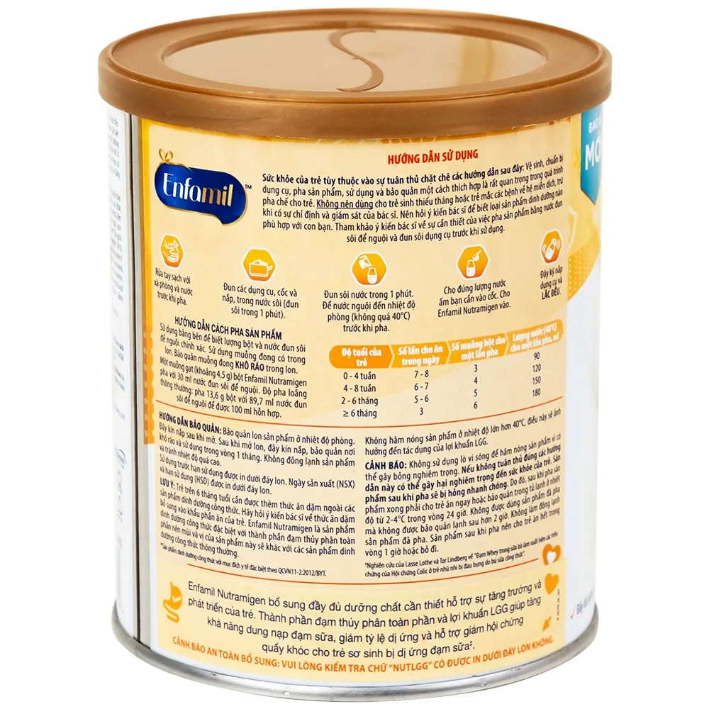 Hình ảnh Sữa Nutramigen A+ LGG Mead Johnson bổ sung dinh dưỡng cho trẻ dị ứng với đạm sữa (400g)