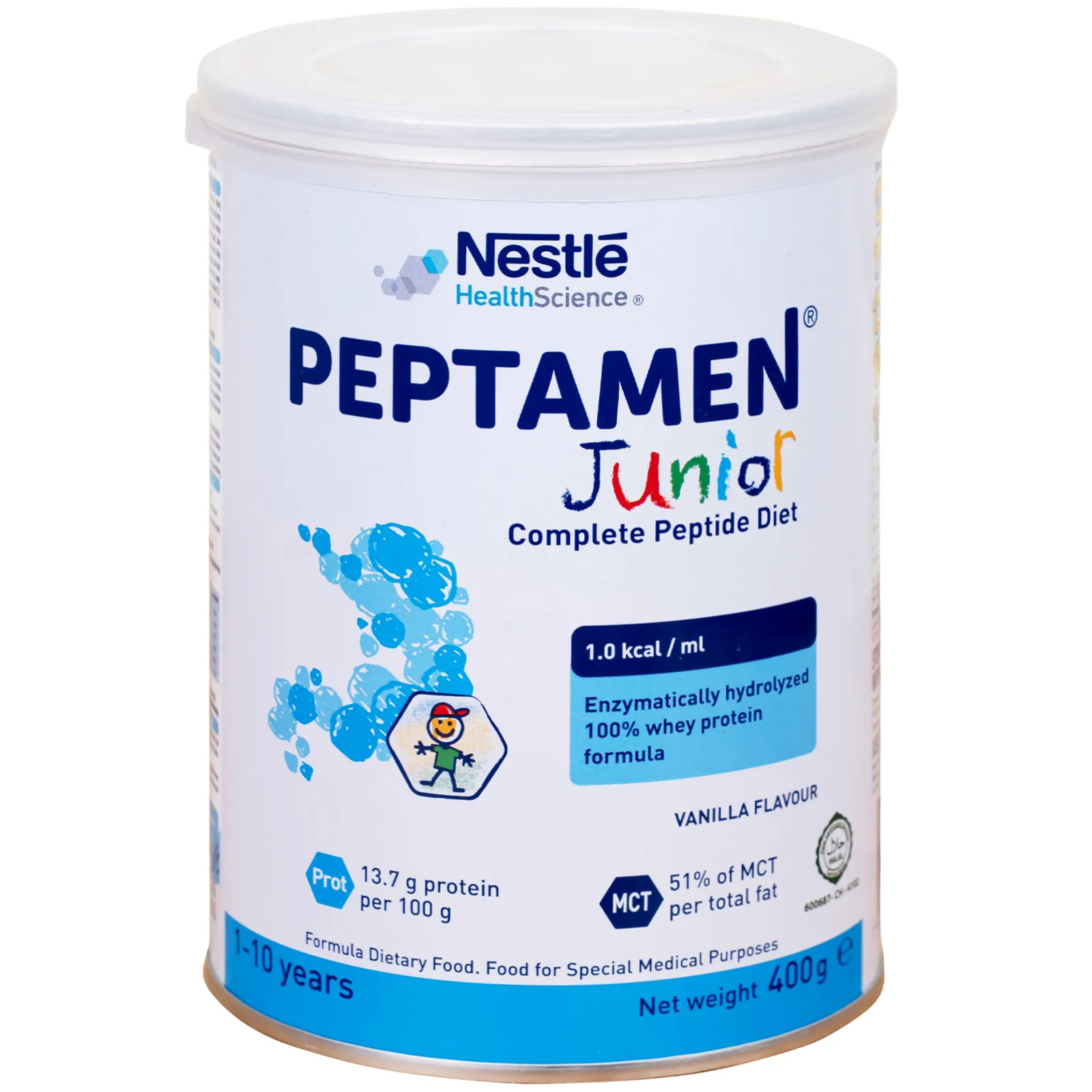Hình ảnh Sữa Peptamen Junior Nestlé bổ sung dinh dưỡng chuyên biệt cho bệnh nhi suy yếu trên 1 tuổi (400g)