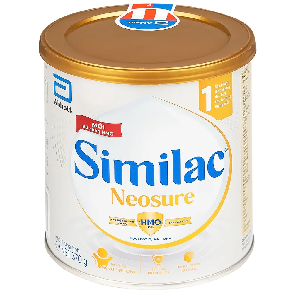 Hình ảnh Sữa Similac Neosure 370g đặc chế cho trẻ sinh non, nhẹ cân từ 0 - 12 tháng