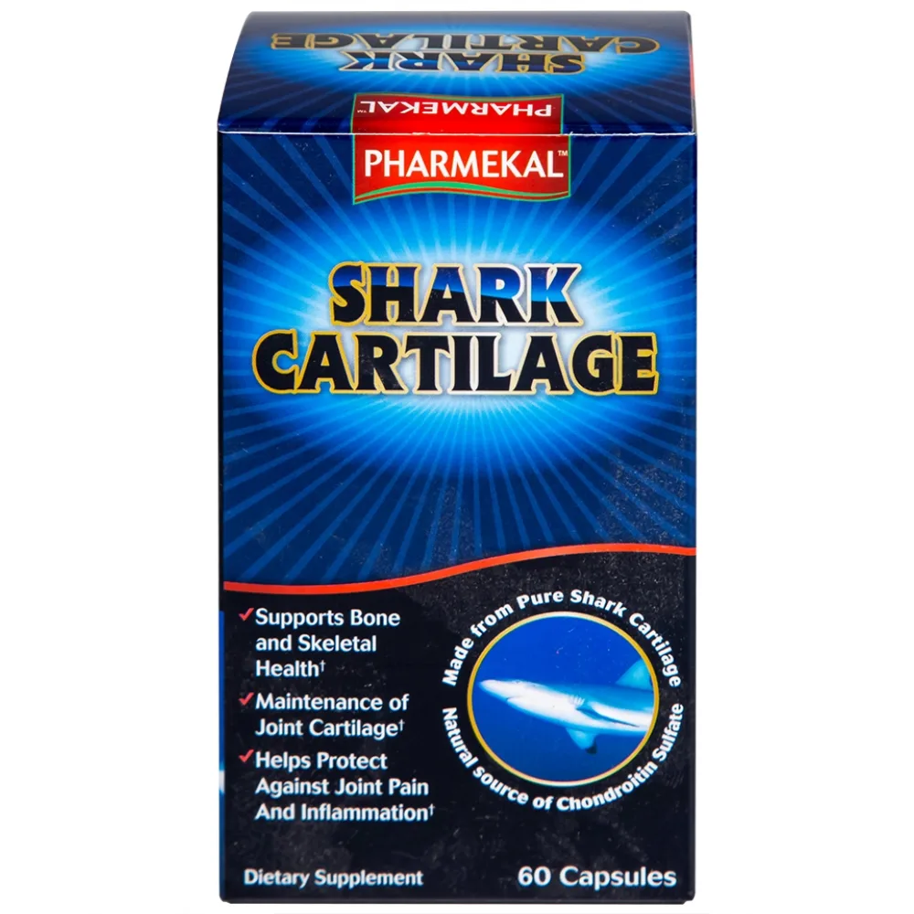 Hình ảnh Viên uống Shark Cartilage Pharmekal giúp phục hồi và tái tạo mô sụn khớp (60 viên)