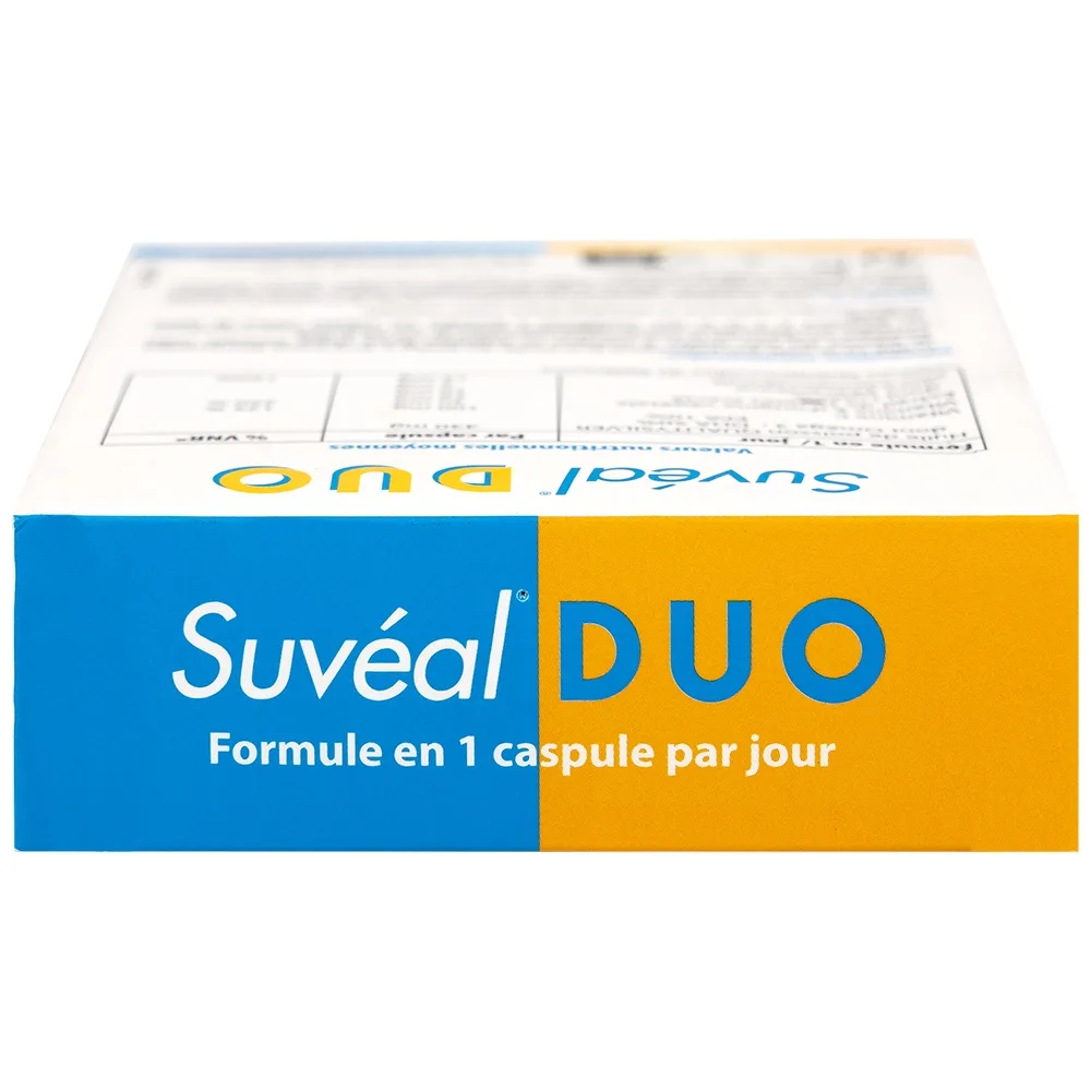 Hình ảnh Viên uống Suvéal Duo Densmore Laboratoire bổ sung Omega 3, hỗ trợ cho sự phát triển não bộ và thị giác (2 vỉ x 15 viên)