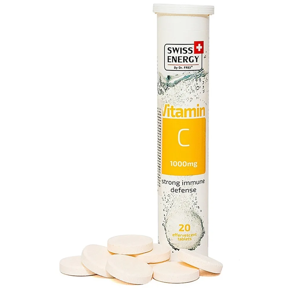 Hình ảnh Viên sủi Vitamin C 1000mg Swiss Energy tăng cường khả năng miễn dịch và giảm quá trình lão hóa (20 viên)