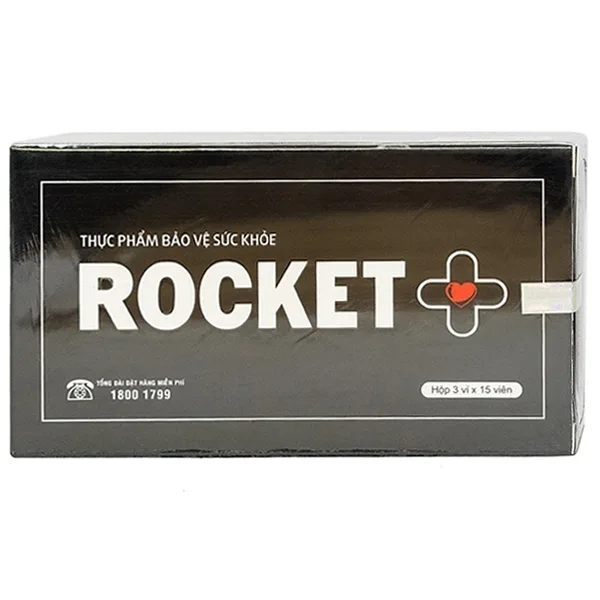 Hình ảnh Viên uống Rocket + Sao Thái Dương giúp bổ thận dương, tăng cường sinh lực (3 vỉ x 15 viên)