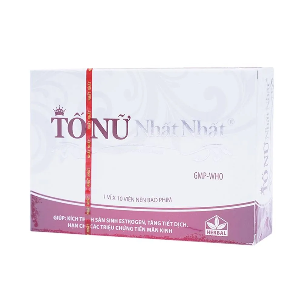 Hình ảnh Viên uống Tố Nữ Nhất Nhất giúp điều hòa kinh nguyệt, hạn chế các chứng tiền mãn kinh (1 vỉ x 10 viên)