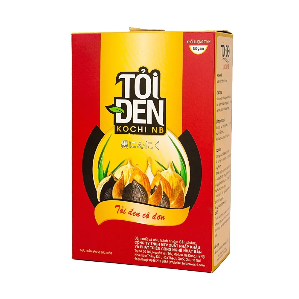 Hình ảnh Tỏi Đen Kochi NB giúp chống oxy hóa, nâng cao sức khỏe cho cơ thể (150g)