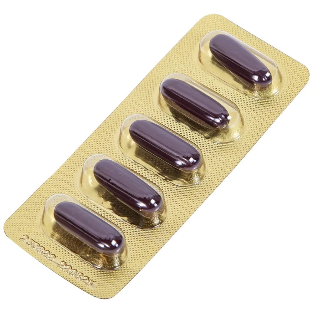 Hình ảnh Viên uống Tỏi đen Sâm Ngọc Linh Học Viện Quân Y hỗ trợ tăng cường sức khỏe, chống oxy hóa (60 viên)