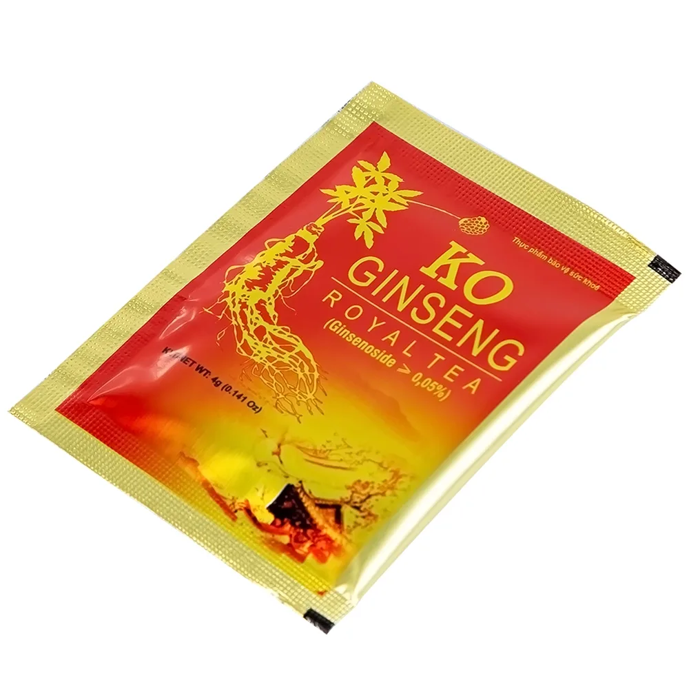 Hình ảnh Trà nhân sâm KO Ginseng Royal Tea tăng cường sức khỏe, nâng cao sức đề kháng (10 hộp lẻ x 10 gói x 400g)