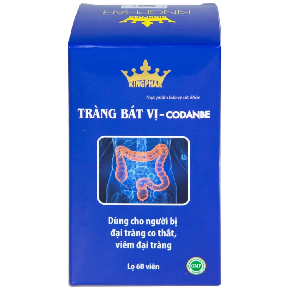 Hình ảnh Viên uống Tràng Bát Vị-Codanbe Kingphar dùng cho người bị đại tràng co thắt, viêm đại tràng (60 viên)