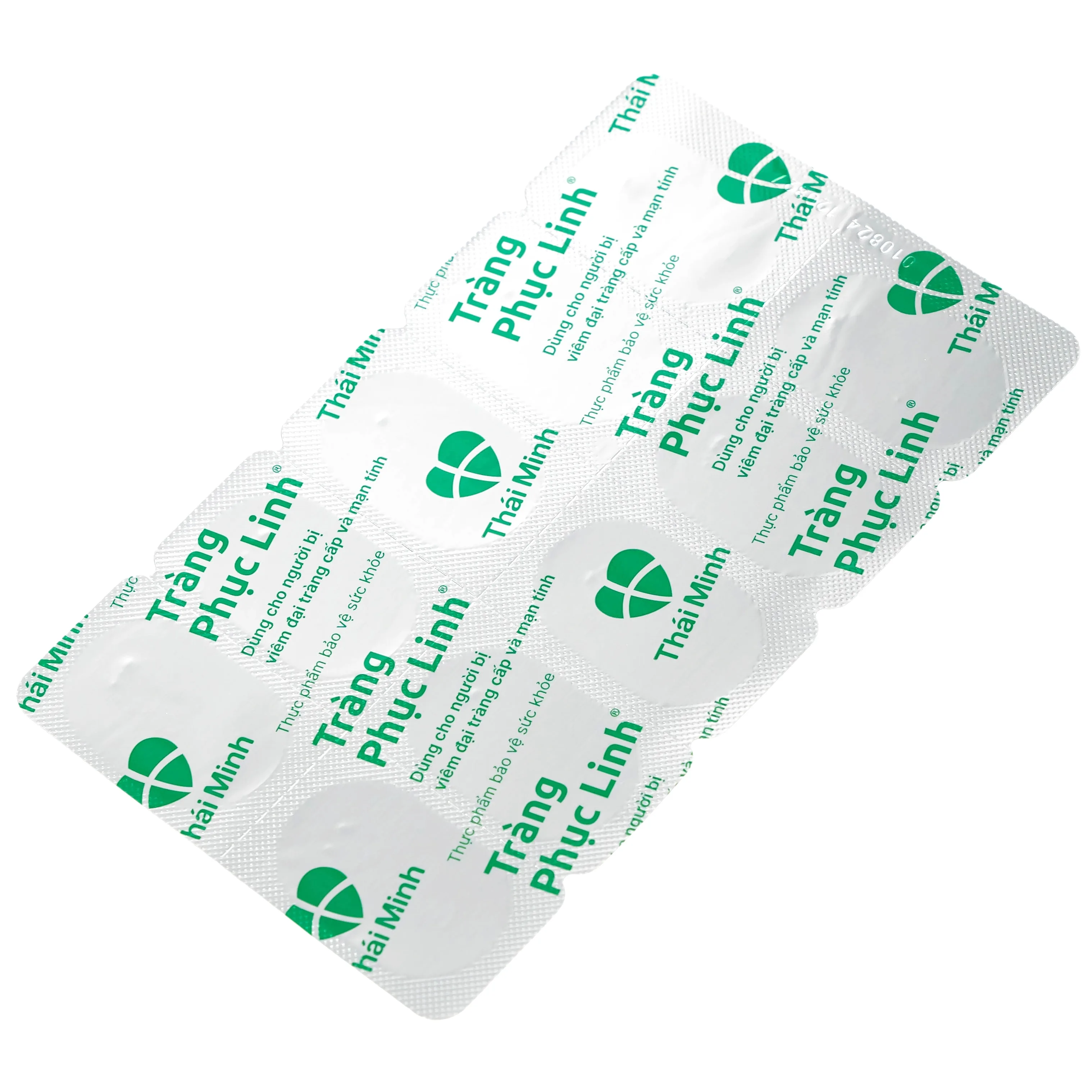 Hình ảnh Viên uống Tràng Phục Linh Thái Minh dùng cho người bị viêm đại tràng cấp và mạn tính (2 vỉ x 10 viên)