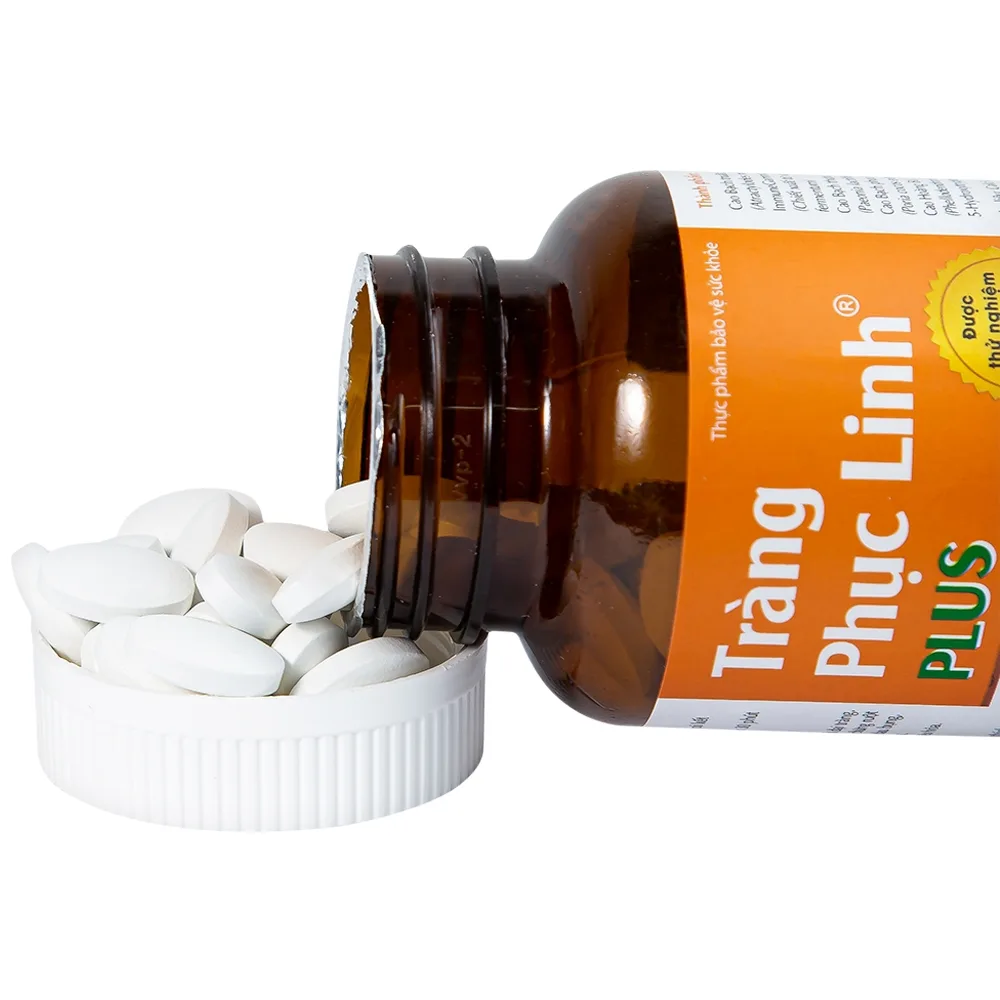Hình ảnh Viên uống Tràng Phục Linh Plus Thái Minh hỗ trợ giảm các triệu chứng của hội chứng ruột kích thích (80 viên)