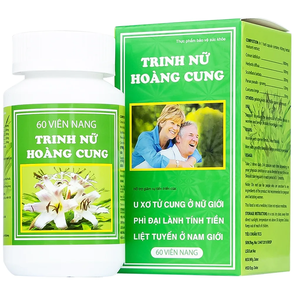 Hình ảnh Viên uống Trinh Nữ Hoàng Cung Dolexphar hỗ trợ giảm sự tiến triển của u xơ tử cung (60 viên)