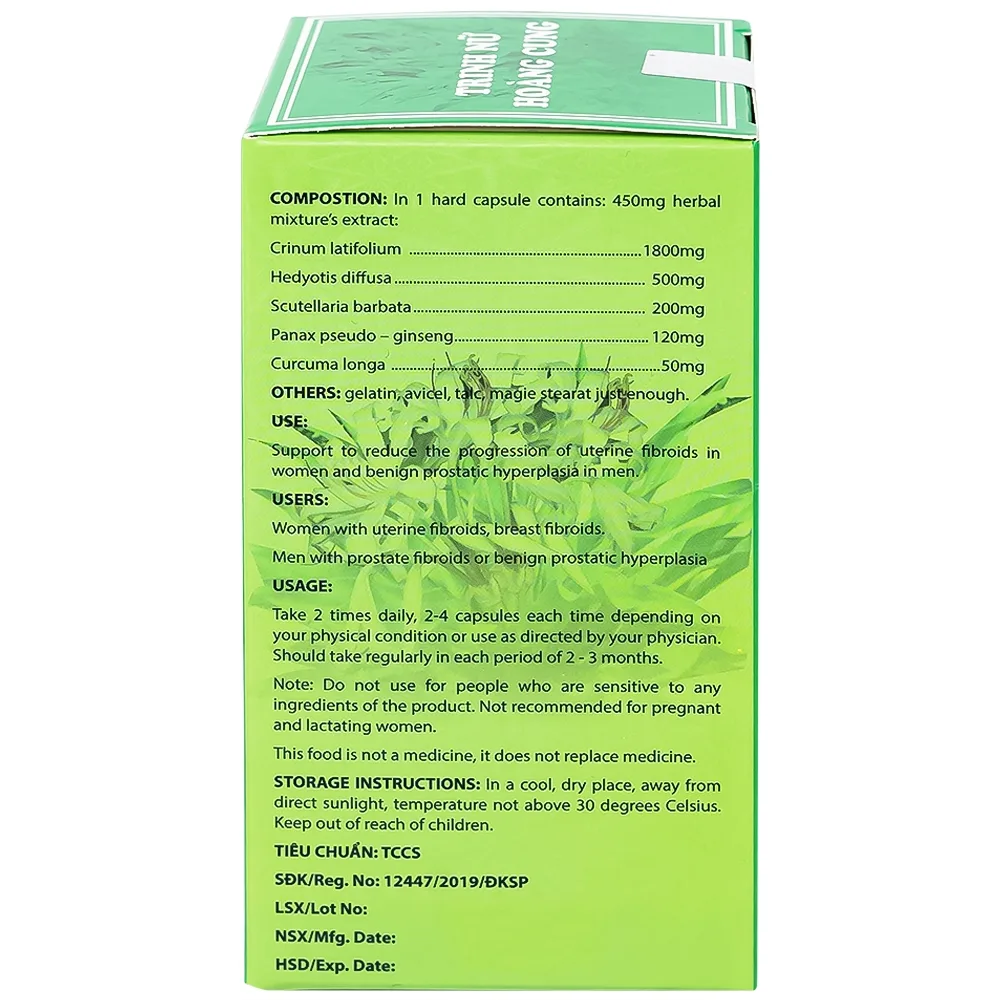 Hình ảnh Viên uống Trinh Nữ Hoàng Cung Dolexphar hỗ trợ giảm sự tiến triển của u xơ tử cung (60 viên)