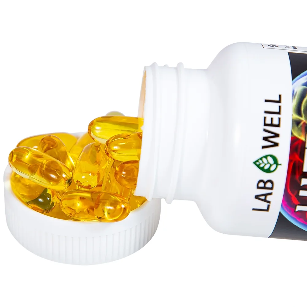 Hình ảnh Viên uống Ultra Brain Lab Well hỗ trợ bổ sung DHA, EPA cho cơ thể (60 viên)