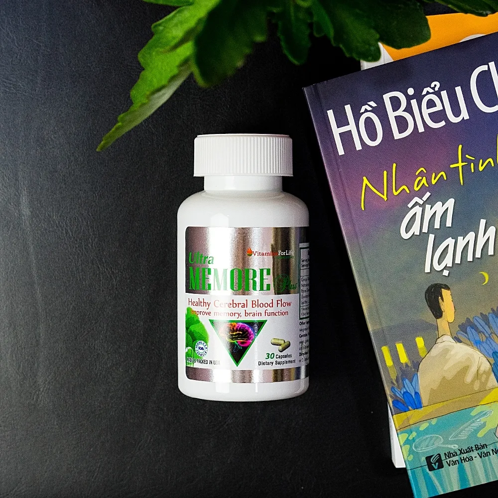 Hình ảnh Viên uống Ultra Memore Plus Vitamins For Life hỗ trợ tăng cường hoạt động tuần hoàn não (30 viên)