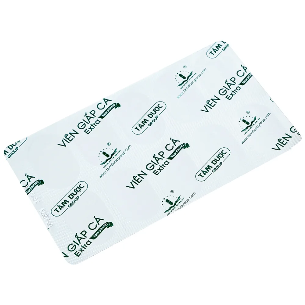 Hình ảnh Viên Giấp Cá Extra Hoàng Liên hỗ trợ người bị trĩ, táo bón, tĩnh mạch yêu, dễ vỡ (3 vỉ x 10 viên)