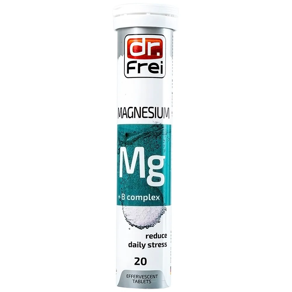 Hình ảnh Viên sủi Magnesium + B Complex Dr. Frei hỗ trợ giảm căng thẳng (20 viên)