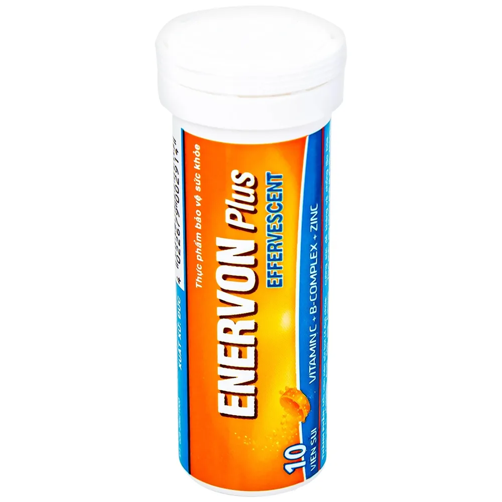Hình ảnh Viên sủi Enervon Plus Effervescent C.Hedenkamp bổ sung Vitamin và khoáng chất cho cơ thể (10 viên)
