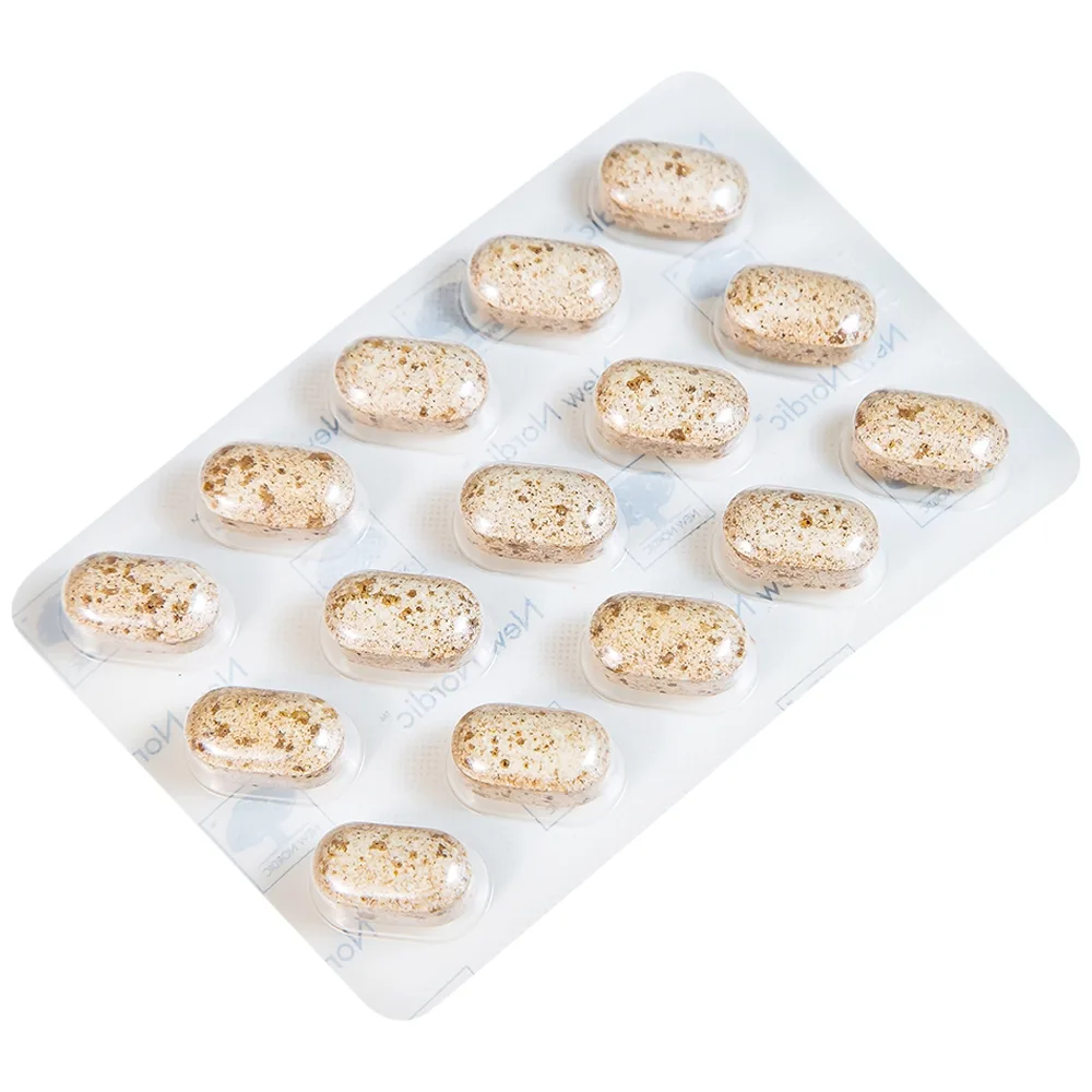 Hình ảnh Viên uống After Party New Nordic hỗ trợ tăng cường chức năng chuyển hóa của gan (1 vỉ x 15 viên)