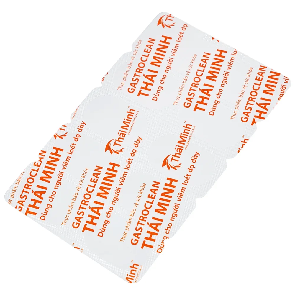Hình ảnh Viên nang cứng Gastroclean Thái Minh dùng cho người viêm loét dạ dày (2 vỉ x 10 viên)
