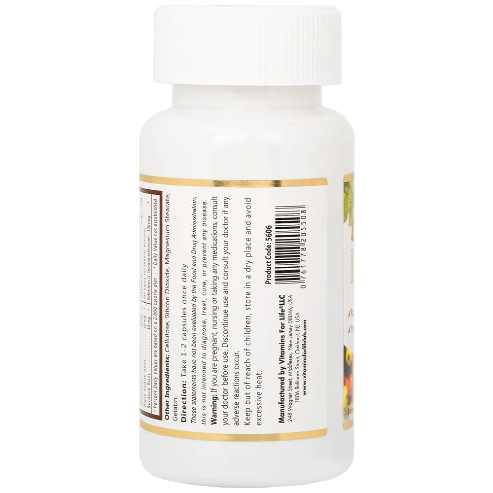 Hình ảnh Viên uống Ultra Liver Cleanser Vitamins For Life hỗ trợ giải độc gan, giúp bảo vệ gan (30 viên)