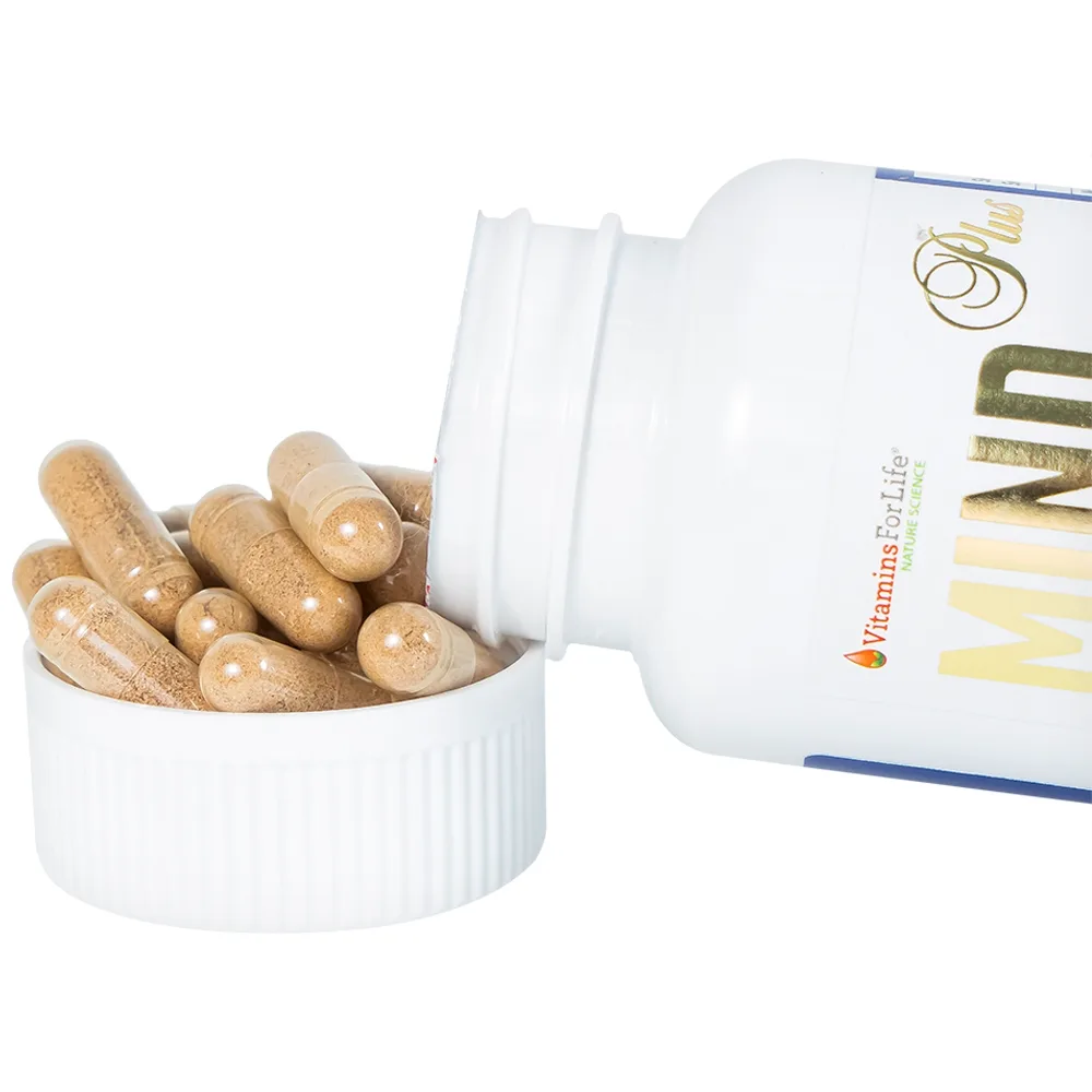 Hình ảnh Viên uống Mind Plus Vitamins For Life tăng cường tuần hoàn não, cải thiện trí nhớ (30 viên) 