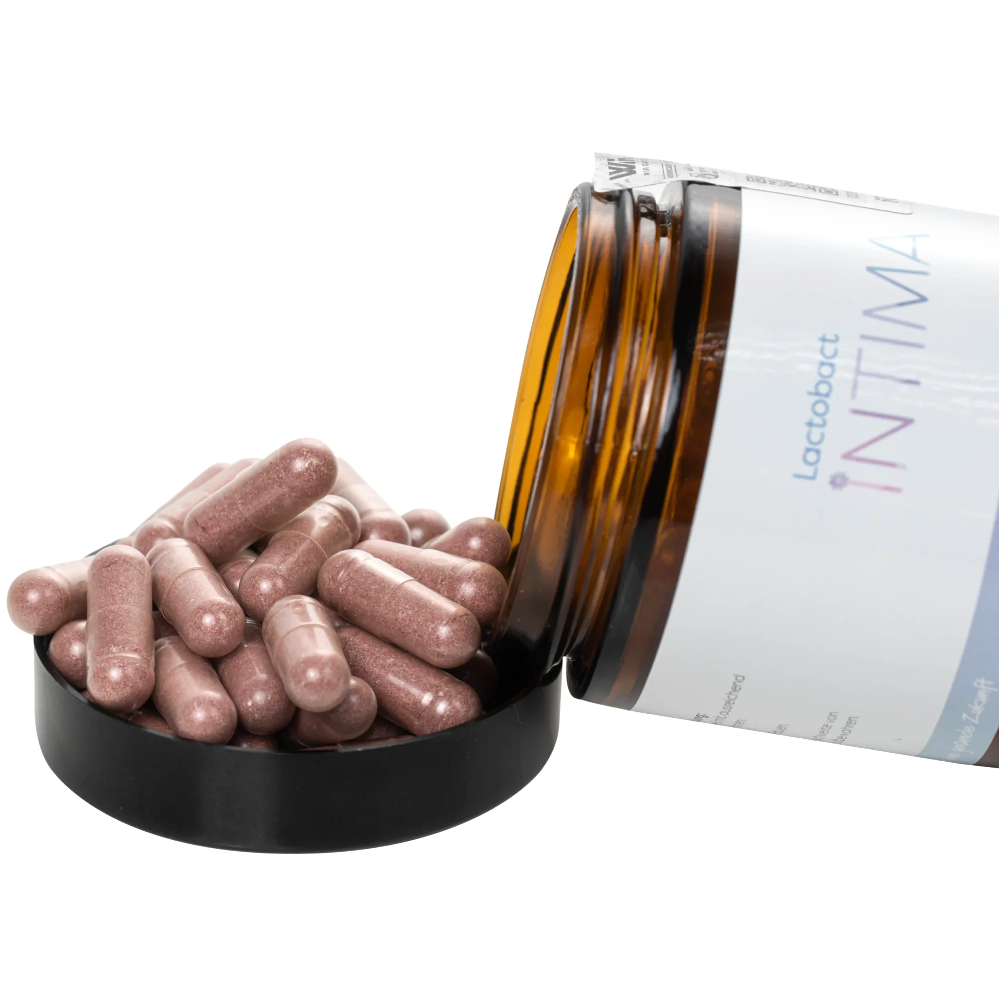 Hình ảnh Viên uống bổ sung lợi khuẩn, D-mannose, việt quất cho phụ nữ Lactobact Intima (60 viên)