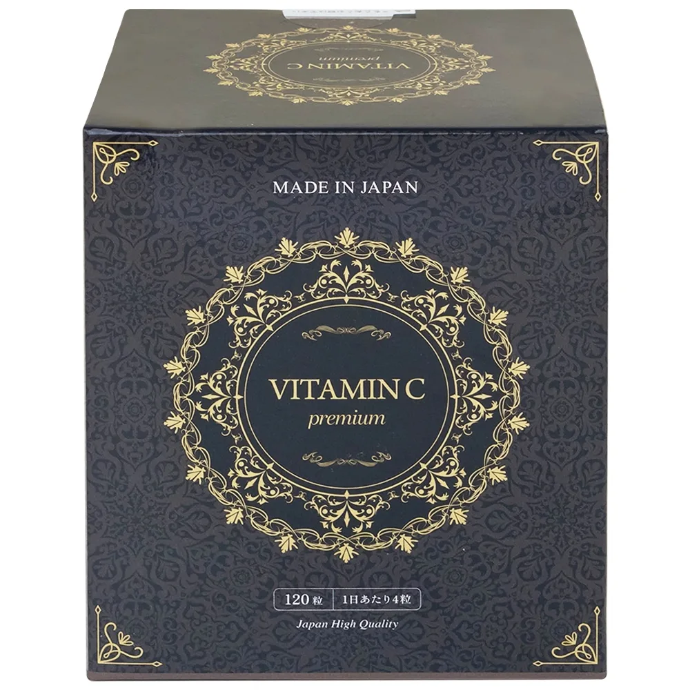 Hình ảnh Viên uống Vitamin C Premium Kenko bổ sung vitamin C, hạn chế oxy hóa, tăng đề kháng (120 viên)