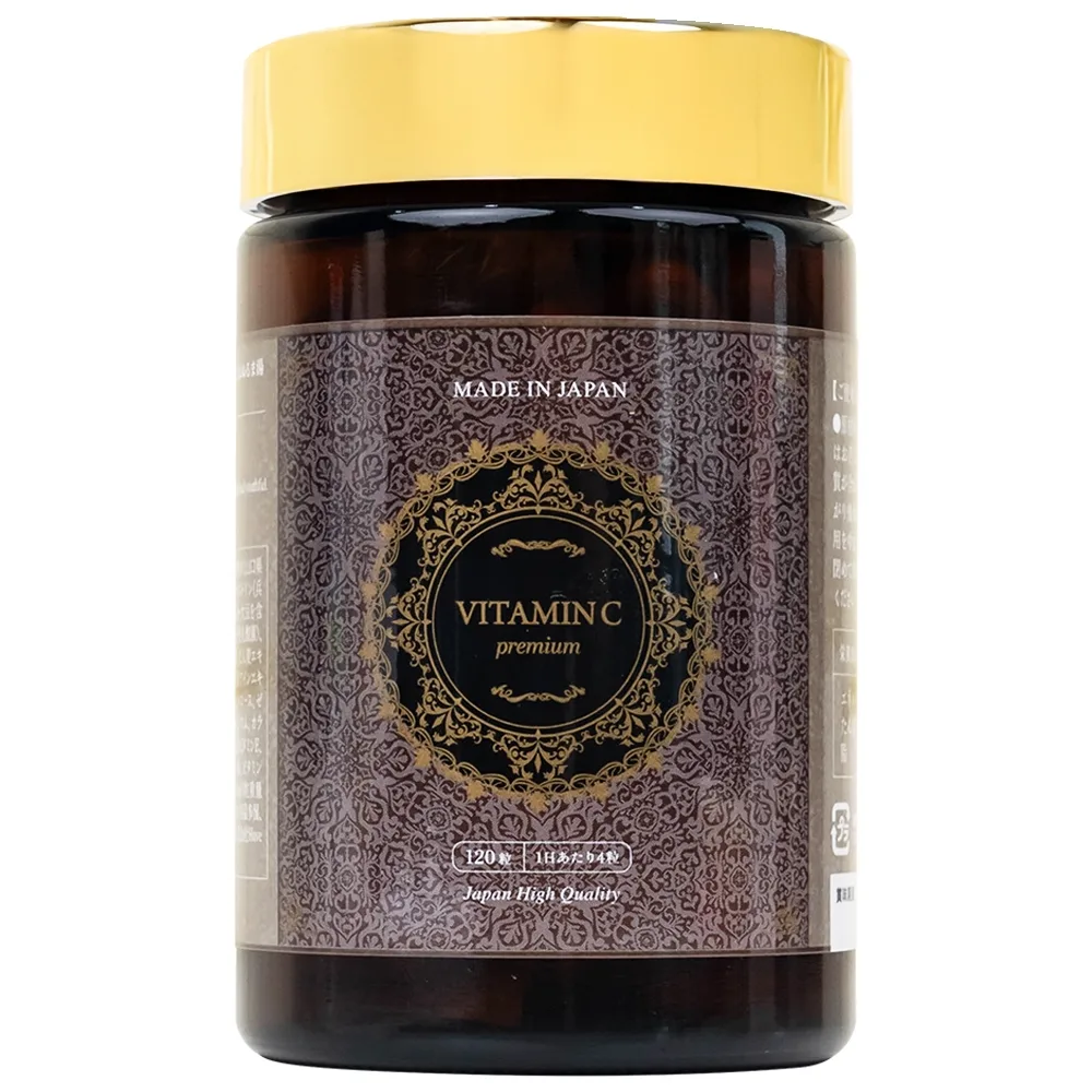 Hình ảnh Viên uống Vitamin C Premium Kenko bổ sung vitamin C, hạn chế oxy hóa, tăng đề kháng (120 viên)