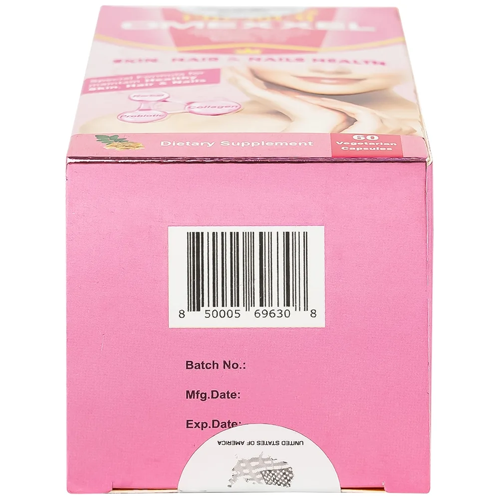 Hình ảnh Thực phẩm bảo vệ sức khỏe Premium Omexxel Skin, Hair & Nails Health