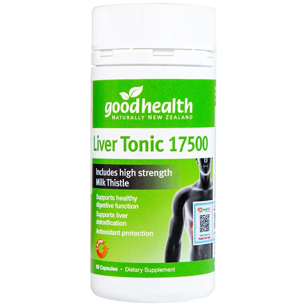 Hình ảnh Viên uống Liver Tonic 17500 GoodHealth hỗ trợ giải độc gan (60 viên)