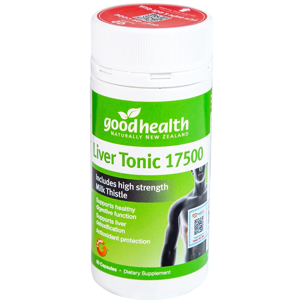 Hình ảnh Viên uống Liver Tonic 17500 GoodHealth hỗ trợ giải độc gan (60 viên)