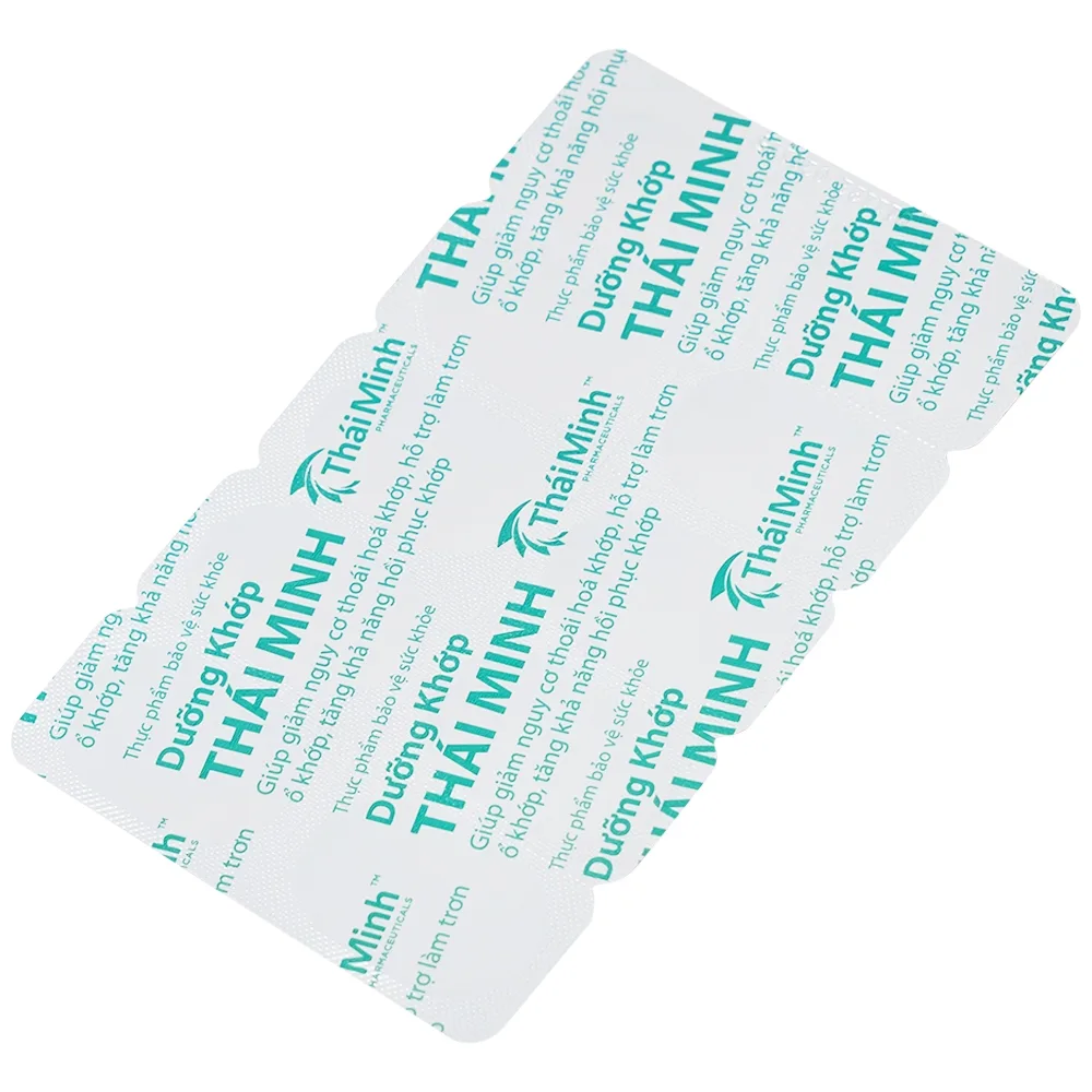 Hình ảnh Viên nang cứng Dưỡng khớp Thái Minh giúp giảm nguy cơ thoái hóa khớp (2 vỉ x 10 viên)