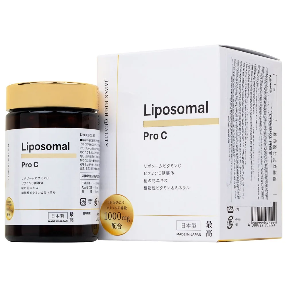 Hình ảnh Viên uống Liposomal Pro C Kenko giúp tăng cường đề kháng, hạn chế oxy hóa và lão hóa (120 viên)