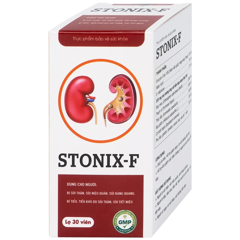 Hình ảnh Viên nang cứng Stonix-F Vesta lợi tiểu, giảm nguy cơ sỏi đường tiết niệu (30 viên)