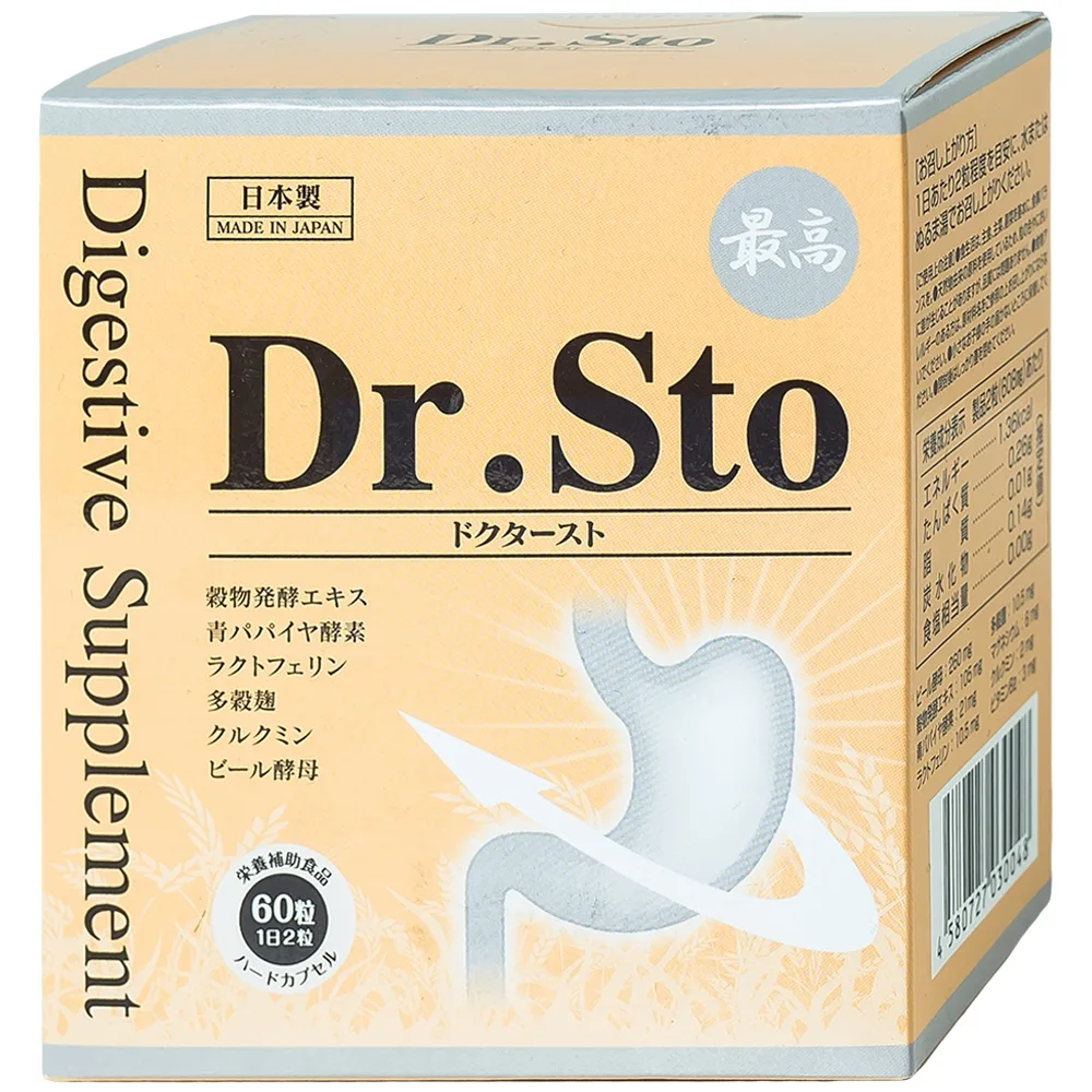 Hình ảnh Viên uống hỗ trợ dạ dày Dr.Sto Jpanwell (60 viên)