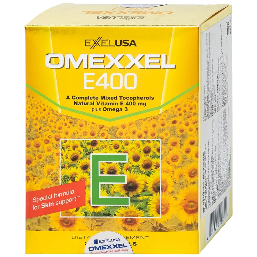 Hình ảnh Thực phẩm bảo vệ sức khỏe Omexxel E400
