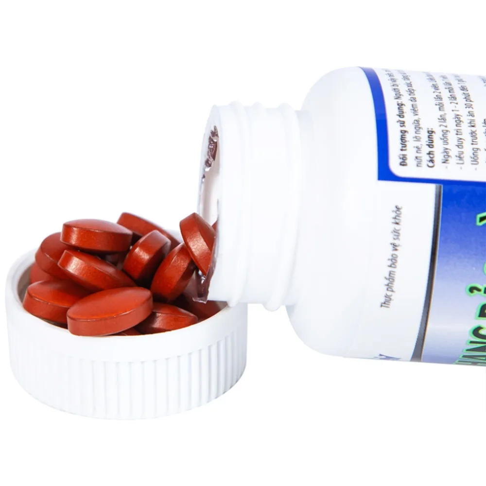 Hình ảnh Viên uống Khang Bảo Bì Kingphar hỗ trợ giảm chứng mày đay, Eczema, mụn nhọt (60 viên)
